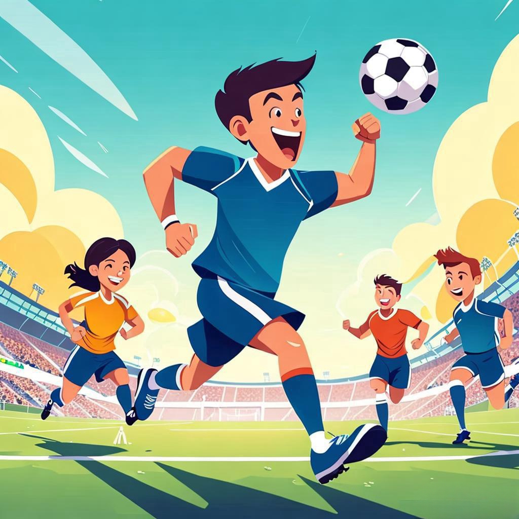 关于真情足球赛：球员们拼尽全力的搏击的信息