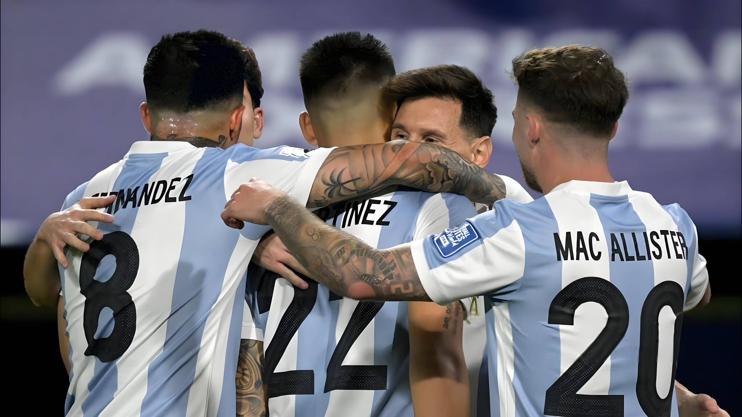 阿根廷队在比赛中取胜,晋级下一轮 阿根廷队在比赛中取胜,晋级下一轮