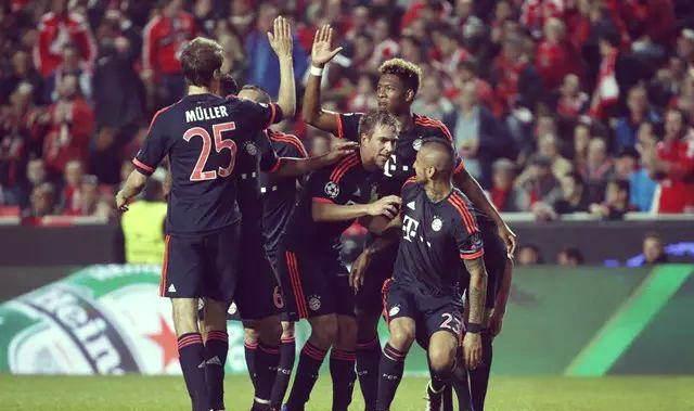 拜仁慕尼黑客场不敌本菲卡,小组出线悬疑 拜仁慕尼黑客场不敌本菲卡,小组出线悬疑