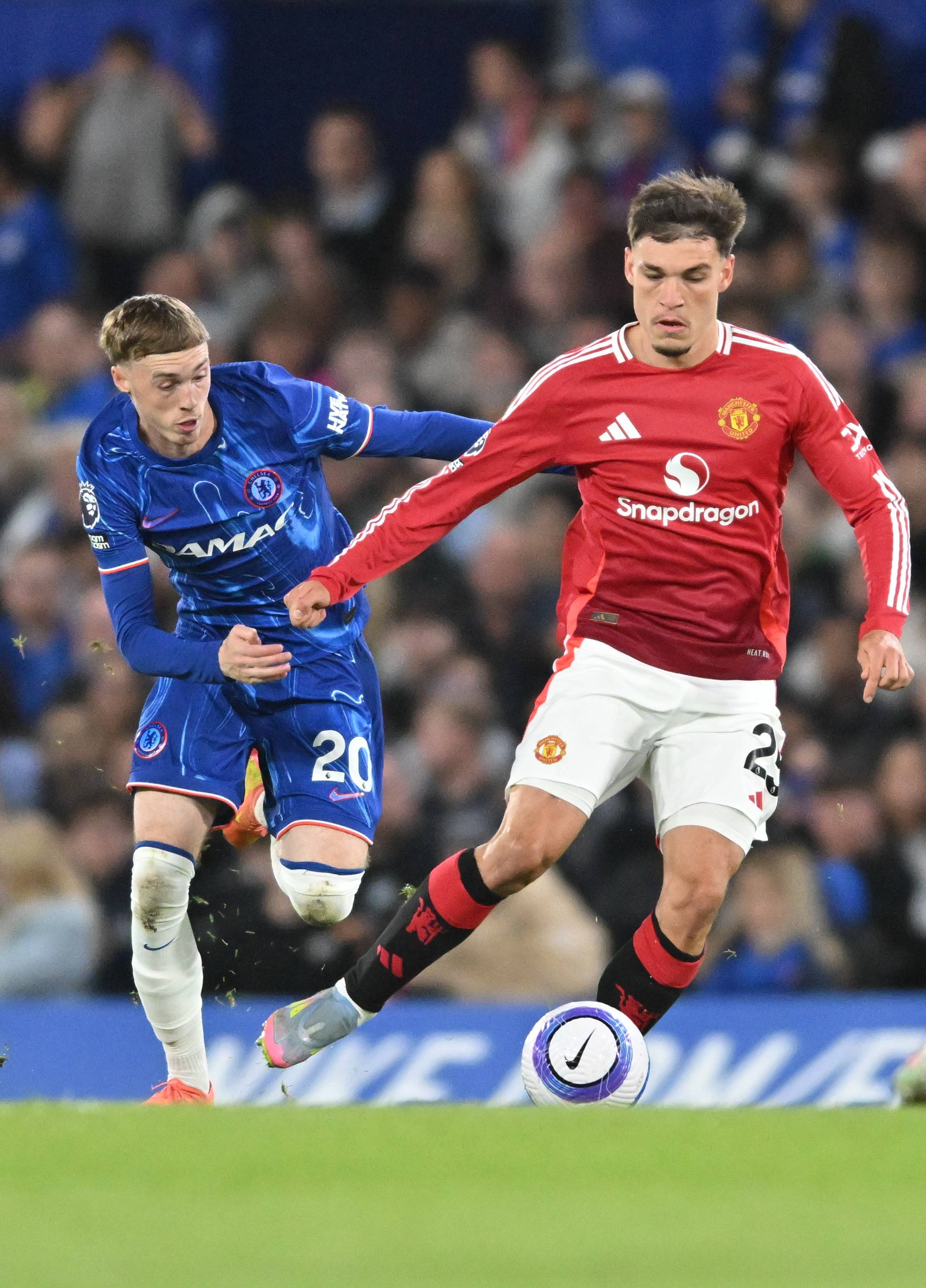 切尔西主场力克曼联，破除不败纪录