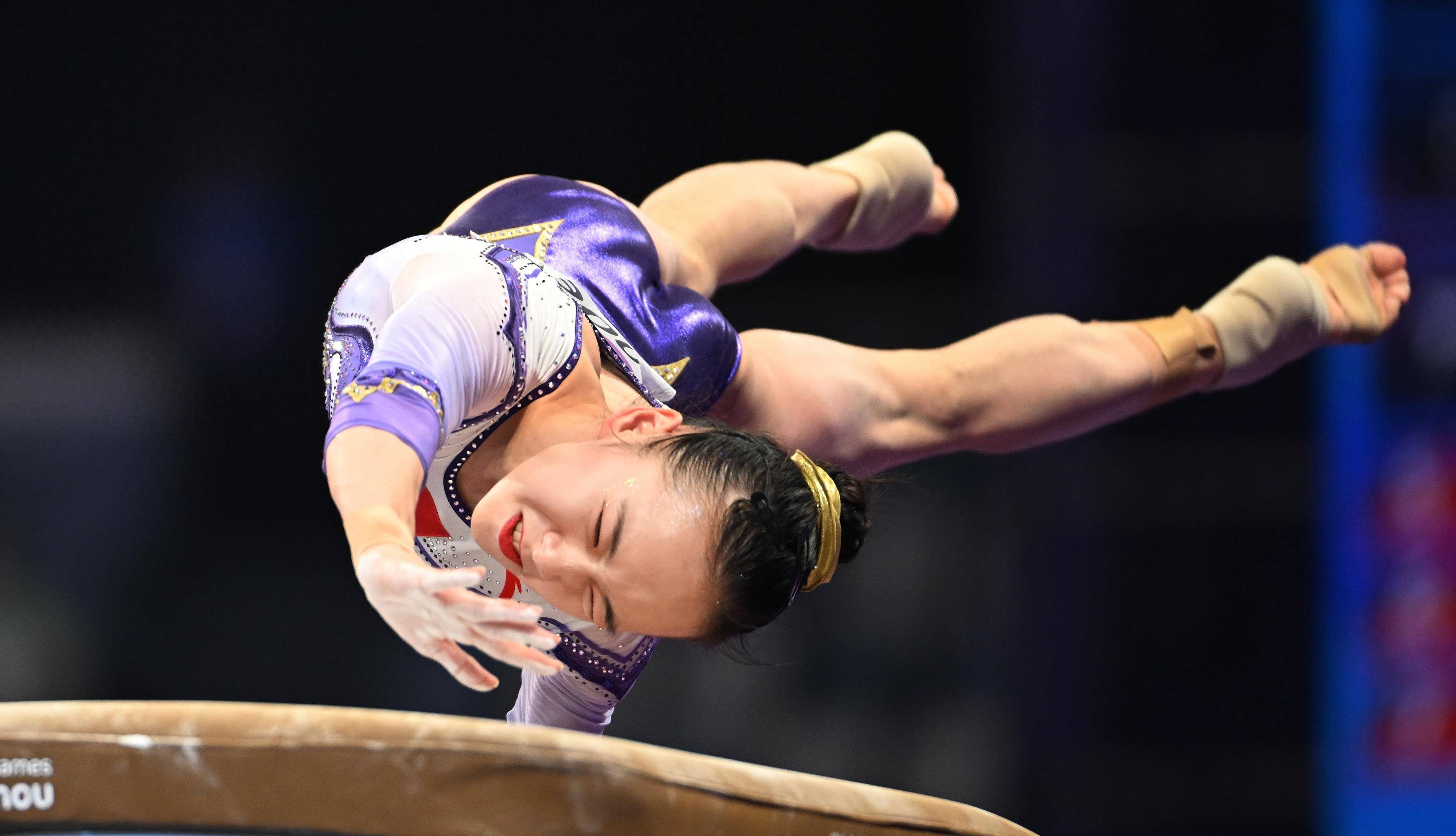 关于体操比赛选手优雅飒爽登场称霸的信息