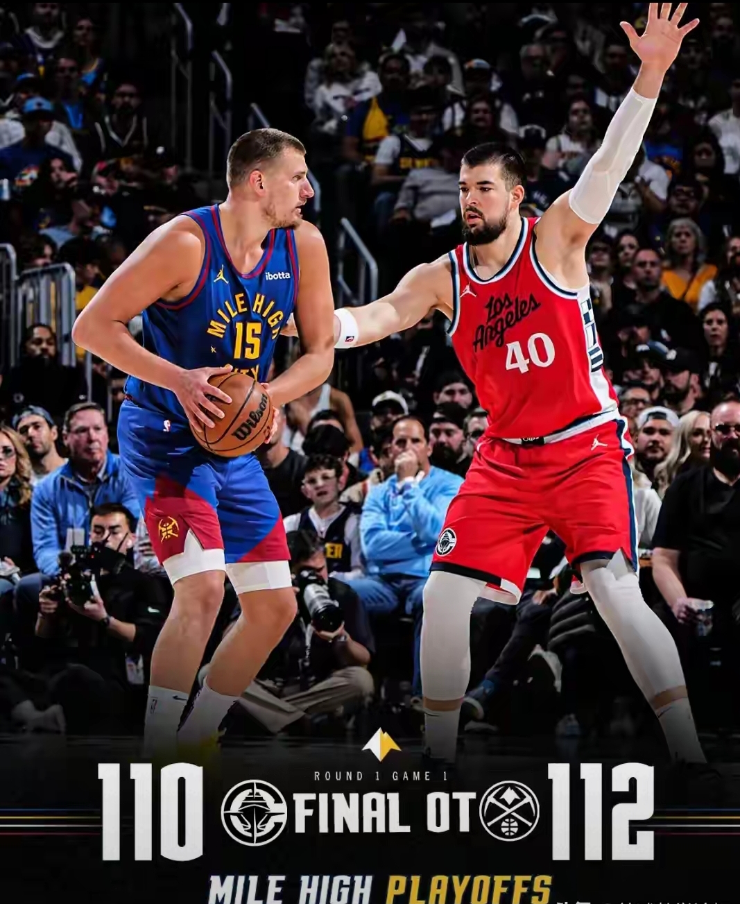 快船大胜黄蜂，路威狂砍40分