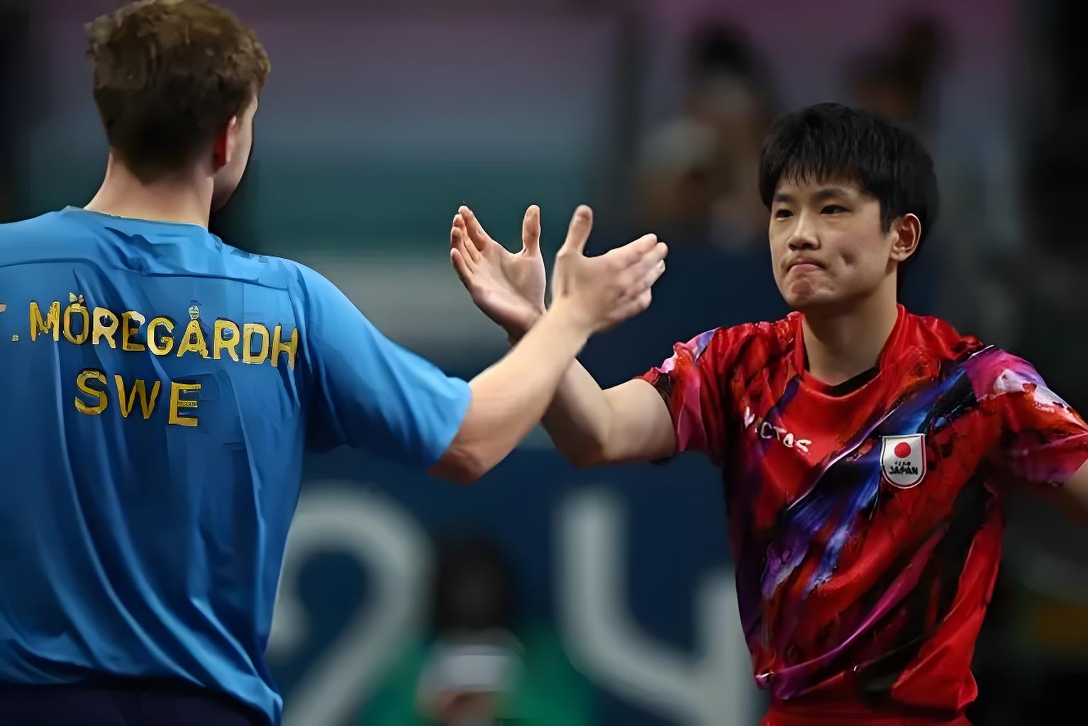 日本乒乓球队翻盘瑞典乒乓球队，波尔送出助攻的简单介绍